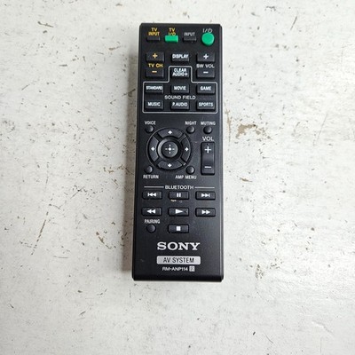 Sony RM-ANP114 Original Remote Control for HT-CT770 HT-CT370 AV System