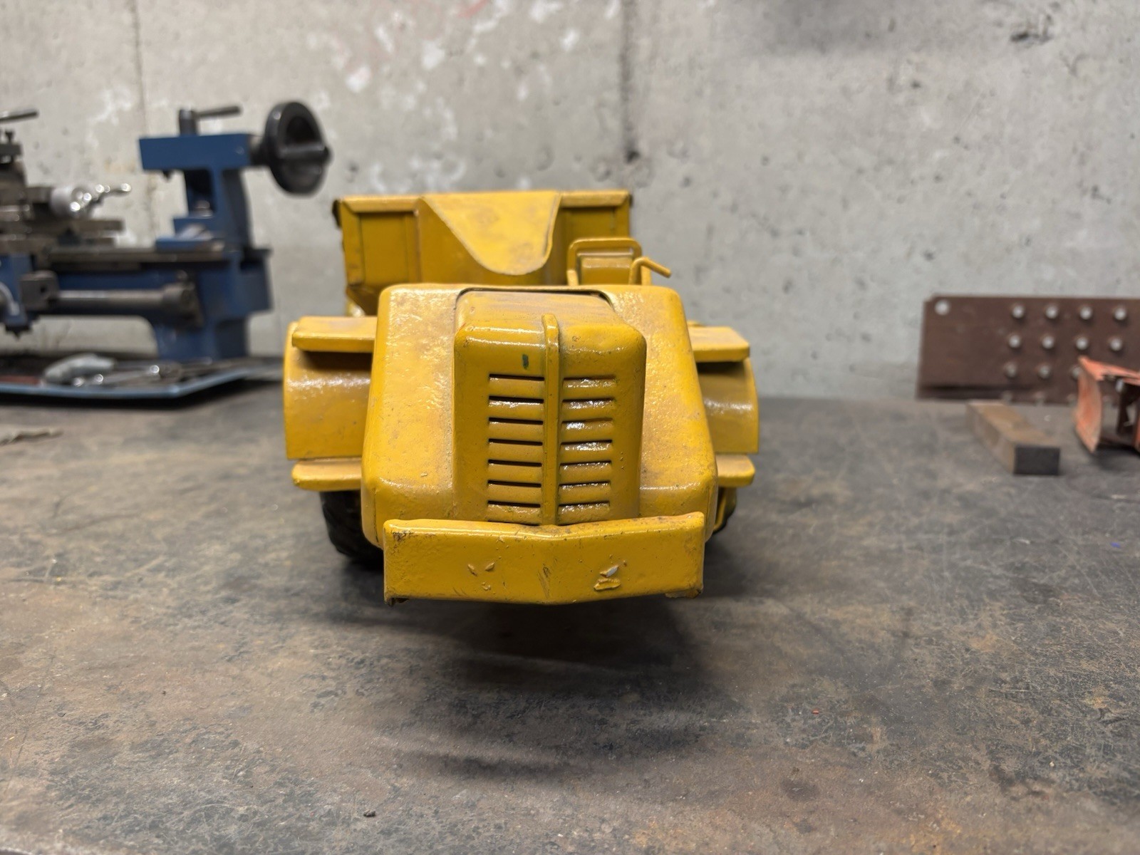 Charles WM Doepke Model Toys Vintage Wooldridge Bottom Dump Earth Hauler Truck