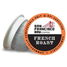 San Francisco Bay Coffee - Dark Roast - French 80 80 Count Pack of 1