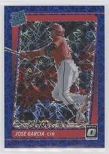 2021 Donruss Optic Rated Rookie Blue Velocity Prizm 12/99 Jose Garcia #89 11pj