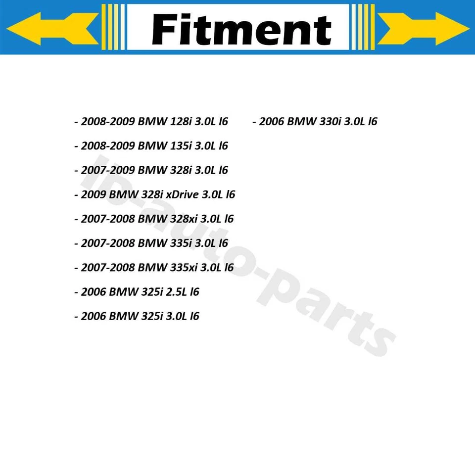 Задний внешний тормозной шланг Dorman 2 шт. для 2006 BMW 330i 3,0 л 2006 BMW 325i 3,0 л - Изображение 2 из 4