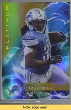 2015 Topps Platinum Veterans Gold Joique Bell #27 READ 0b3
