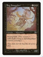 Bog Smugglers | MTG MMQ | EDH Commander Mercenary Swampwalk | Common | MP