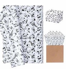 100 Sheets Music Notes Tissue Paper 14 x 20 Inches Musical Themed Tissue Pape...