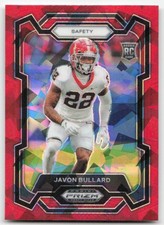 2024 Panini Prizm Draft Picks #185 Javon Bullard Red Ice