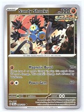 SANDY SHOCKS 098/162 REVERSE HOLO TEMPORAL FORCES POKEMON TCG CARD