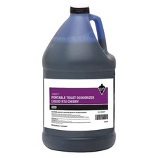 TOUGH GUY 18E877 Portable Toilet Deodorizer,1 gal,Jug PK 4