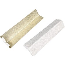 Amerimax 3/8 In. x 12 In. White Aluminum Embossed Siding Corner 61012 Amerimax