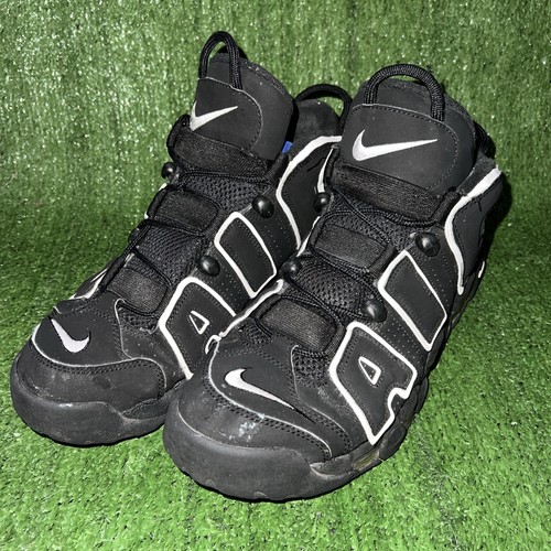 Nike Air More Uptempo schwarz weiß 2016 Größe 10 Turnschuhe Schuhe 414962-002 - Bild 3 von 9