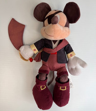 Mickey Mouse Plush Disney Stuffed Animal Toy Pirates Caribbean Collect Party Ex