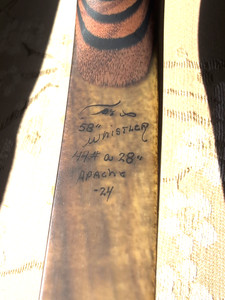 RH 58" Toelke Whistler Longbow 44# @ 28"