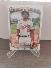 ELVIN GARCIA 2025 Bowman Prospects Baseball Paper RC #BP-124 ORIOLES