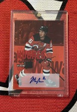 2023-24 Upper Deck Fleer Ultra Auto Jack Hughes /25