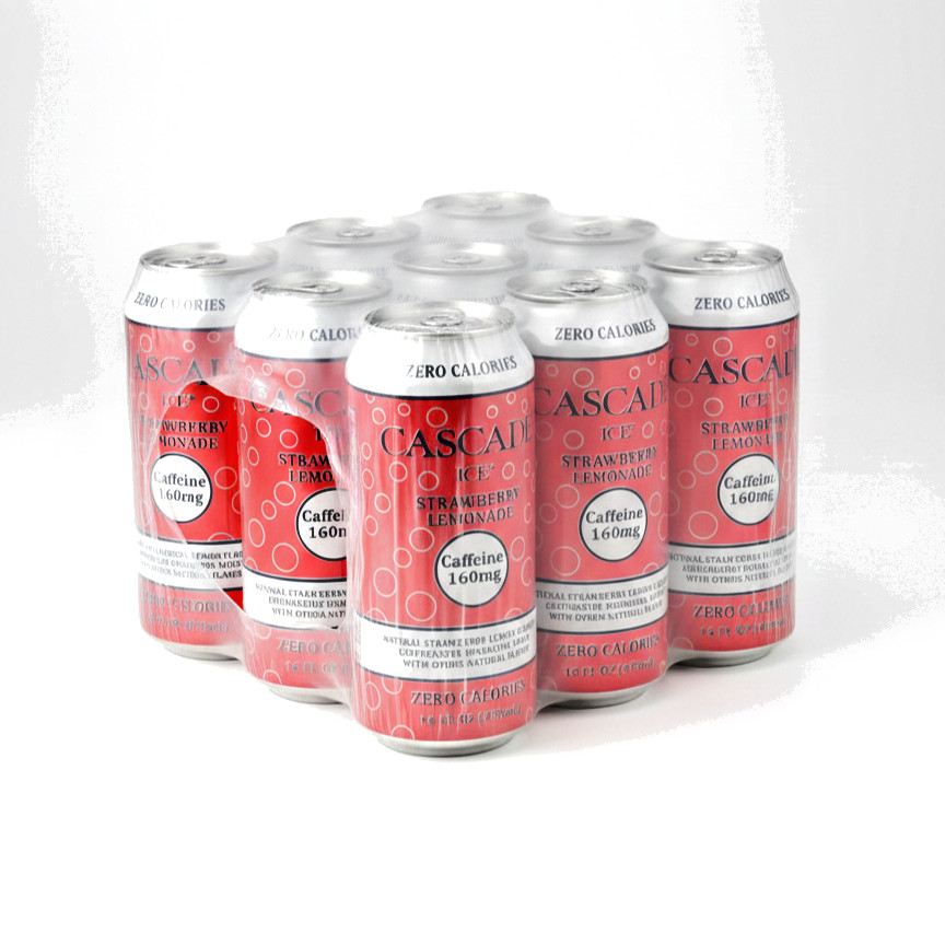 12 Pack 16 fl oz Cascade Ice Strawberry Lemonade Sparkling Water,  Free Ship!!!!