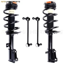 For 11-16 Dodge 4 Pcs Front Suspension & Strut Assembles & Sway Bar End Link