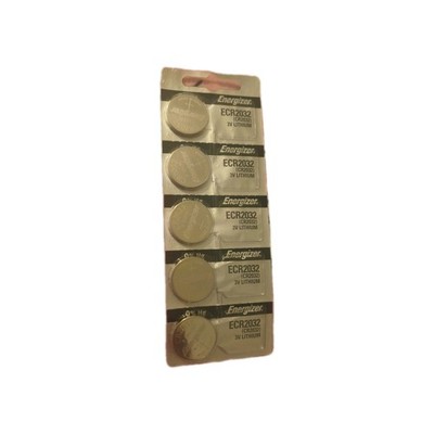 ENERGIZER ECR2032 3V LITHIUM BATTERIES 5 PACK