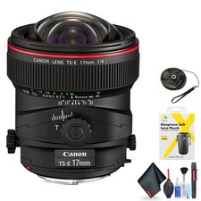 Canon TS-E 17mm f/4L Tilt-Shift Lens for Canon EF Mount  Accessories