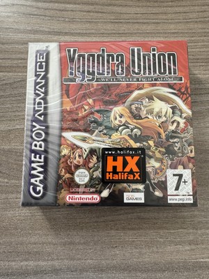 RAR - GBA Yggdra Union, Neu und Factory Sealed - Gameboy Advance Spiel