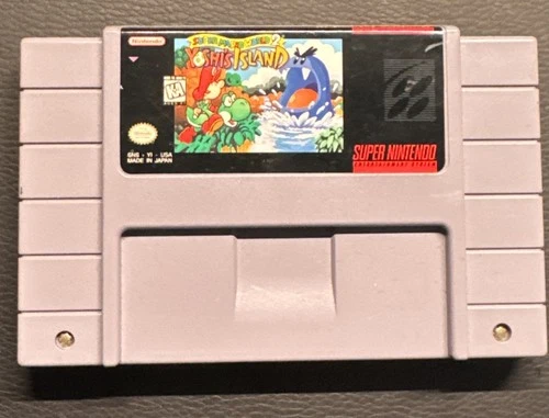 Super Mario World 2: Yoshi's Island Super Nintendo Ent System, 1995 - Tested