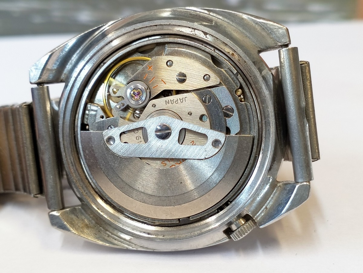 SEIKO 5 21 JEWELS AUTOMATIC PATINA GOLD DIAL 6119-7183 JAPAN MEN'S