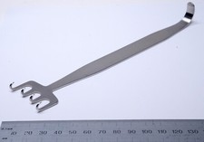 Aesculap #MB934R Freeman Facelift Retractor 7¼" Stainless Steel Surgical