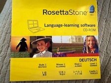 Rosetta Stone German Level 1 for PC, Mac