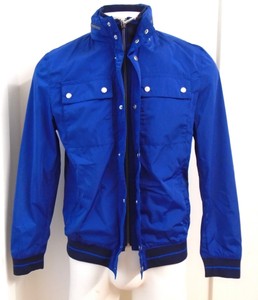 zara man blue jacket