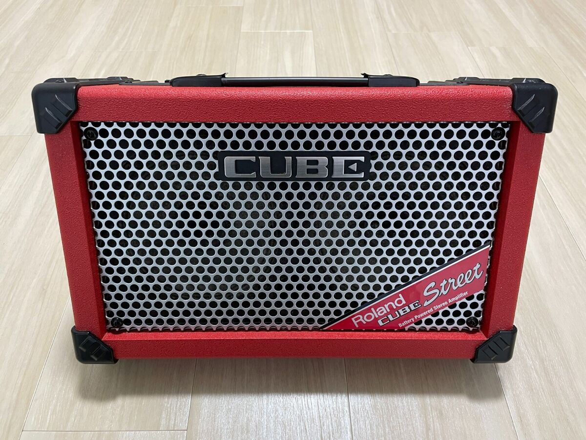 Roland Cube Street Red Battery Powered Stereo Combo