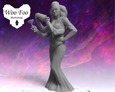 Arvalon 8 Crew 5-2 Carla Wesk 32mm Resin 3D gedruckt Stargrave Sci Fi 