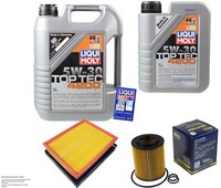 Inspektionskit Filter Liqui Moly ÖL 6L 5W-30 FüR Opel Astra G Caravan F35_ 1.7