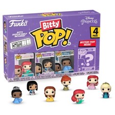 Funko! Bitty POP: Disney P-Ariel Paquete de 4 Figuras de Vinilo Coleccionables Juguetes para Niños