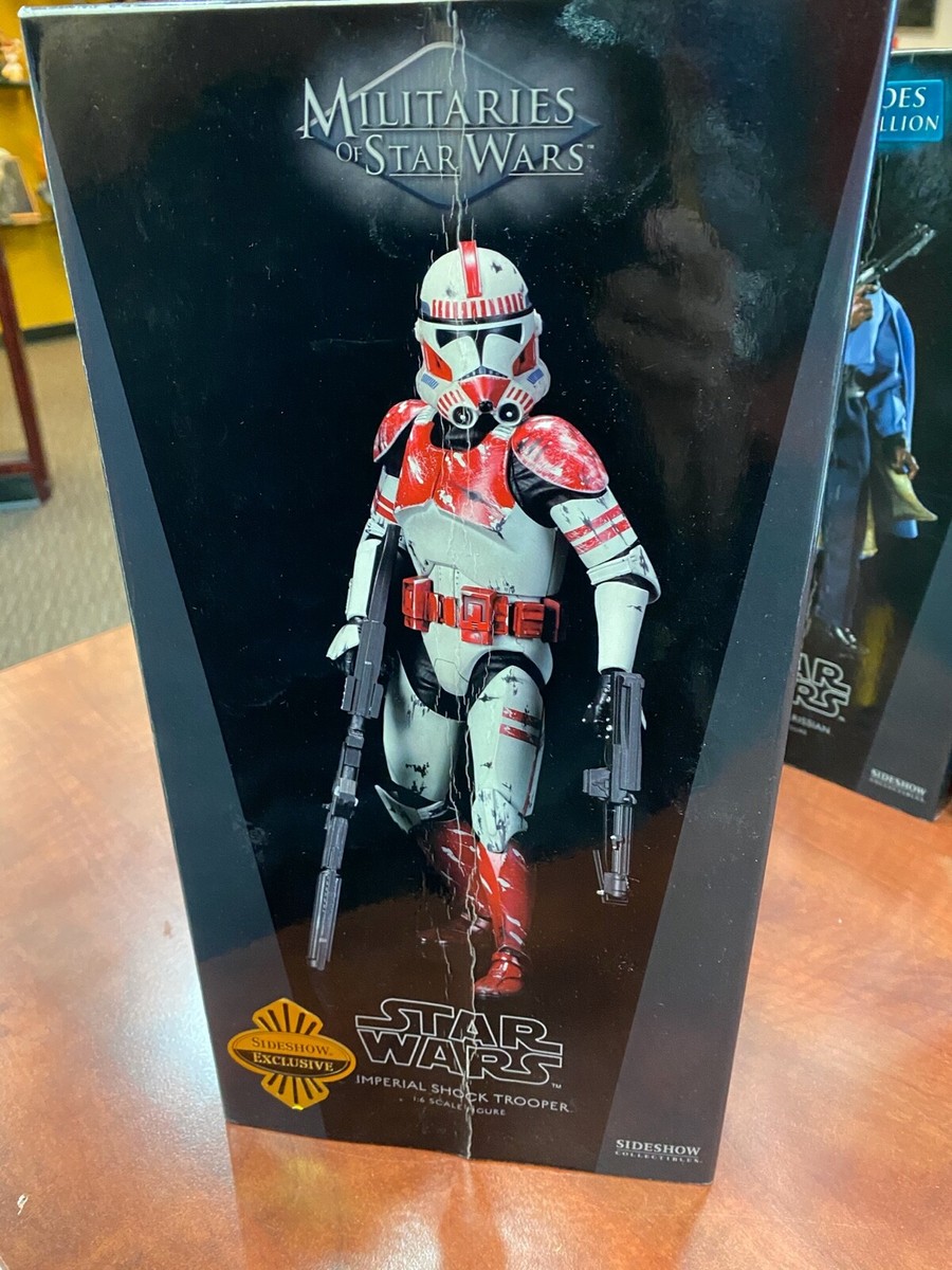 SIDESHOW EXCLUSIVE STAR WARS IMPERIAL SHOCK TROOPER 1/6