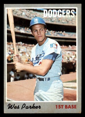 1970 Topps Baseball #5 Wes Parker EX *d2