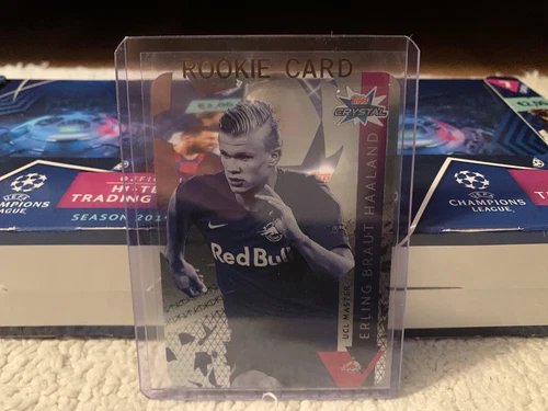 Topps 2019/20 Crystal UCL Master UEFA Erling HAALAND Rookie Card #113 BVB RC!