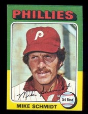 1975 Topps Mini MIKE SCHMIDT Philadelphia Phillies Card Nrmint-Mint