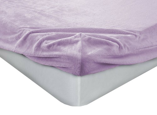 TEDDY CORAL FLEECE FITTED SHEET THERMAL WARM SINGLE DOUBLE SUPER KING BEDDING - Picture 9 of 33