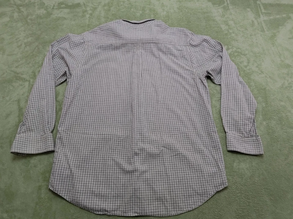 Camisa Timberlake Para Hombre Talla XL Verde Manga Larga Cuadros Algodón con Botones Foto 2 de 4