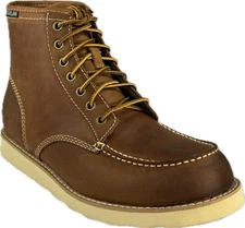 EASTLAND LUMBER UP PEANUT MEN'S HANDCRAFTED CLASSIC MOC-TOE WORK BOOTS, 7241-07