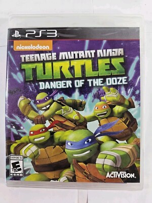 TEENAGE MUTANT NINJA TURTLES DANGER OF THE OOZE - PLAYSTATION 3 PS3 ~ BRAND NEW