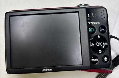 Nikon COOLPIX L22 12.0MP Megapixels 3.6x Zoom Digital Camera RED