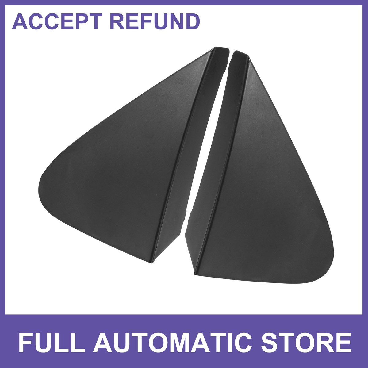 Door Mirror Corner Fender Triangle Cover TWO Custom for Toyota