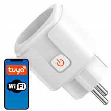 WiFi SMART STECKDOSE WIFI INTELLIGENTE 20A PLUG SCHALTER ENERGIEMESSUNG TUYA