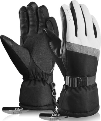 MCTi Ski Gloves,Winter Waterproof Snowboard Snow 3M Thinsulate