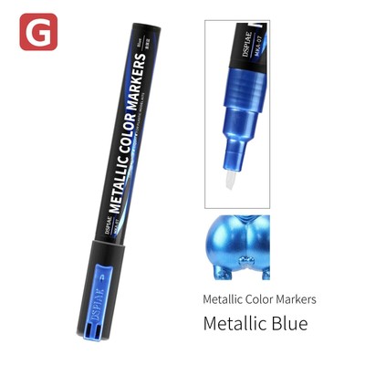 DSPIAE Metallic Color Markers - Metallic Blue - Scenery Diorama Wargaming Warham