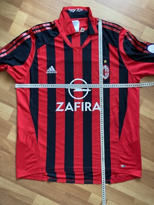 MILAN 2005 2006 HOME SHIRT JERSEY LONG SLEEVE ADIDAS 109957 sz XL