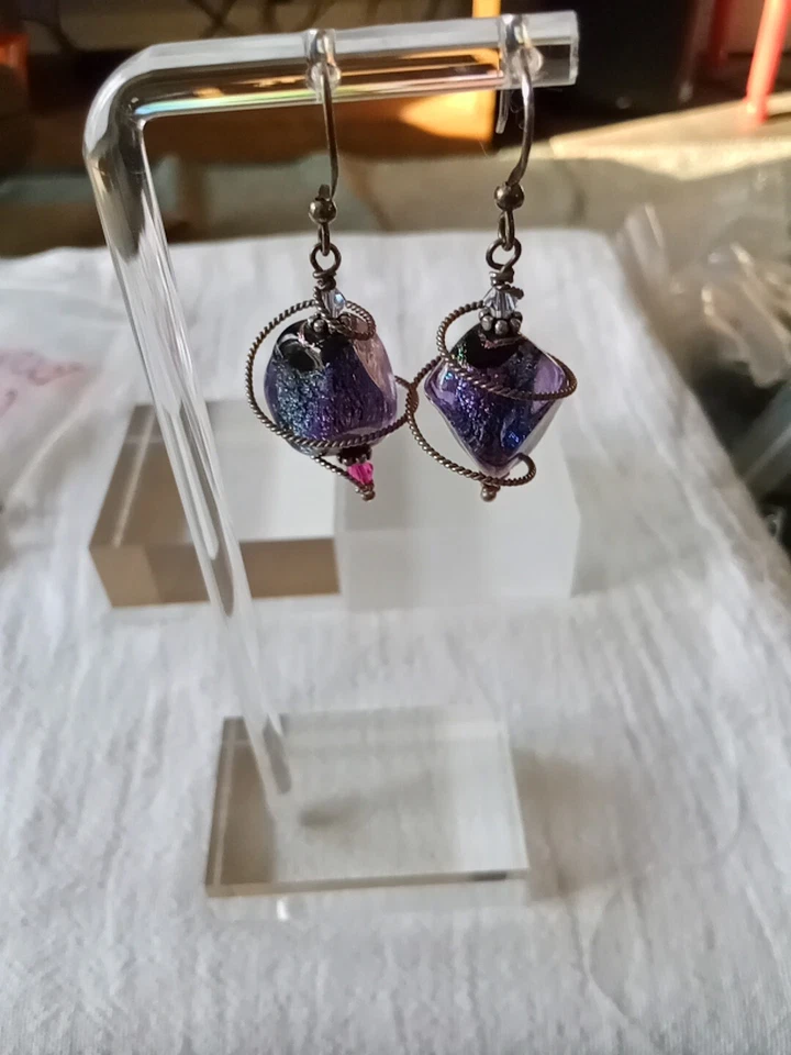 Pendientes de cristal Body Candy 925 Dicroec  Foto 2 de 2