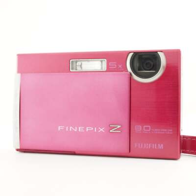 FUJIFILM FinePix Z100fd Pink In Box With 4GB SDHC Card from Japan