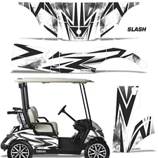 Cart Graphics Kit Decal Sticker For Yamaha Golf Cart 2007-2016 SLASH K W