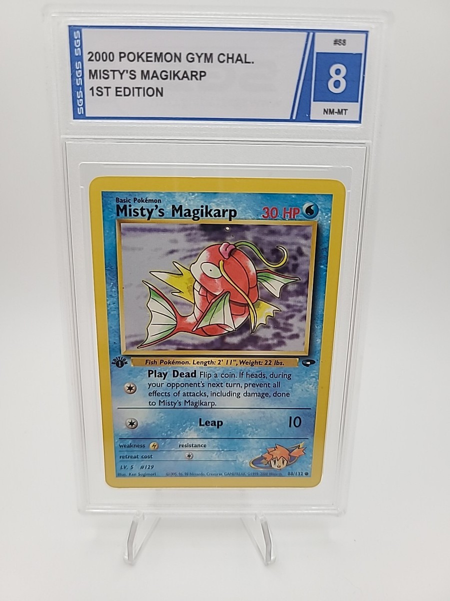 Pokémon TCG Misty's Magikarp Gym Challenge 88 1st Edition Common