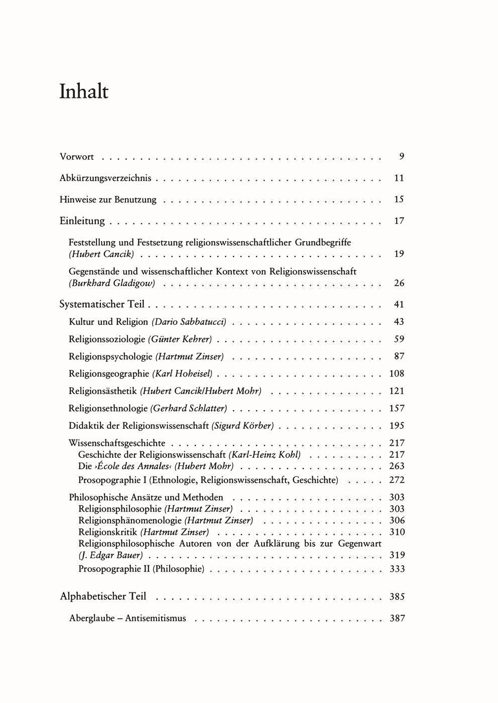 Thumbnail - Handbuch Religionswissenschaftlicher Grundbegriffe (hrwg). 5 Bände |